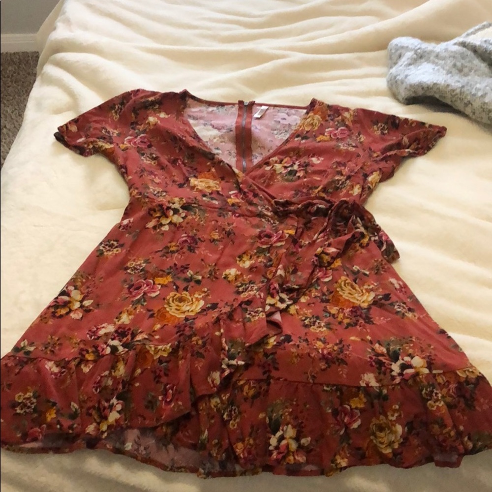 wrap dress